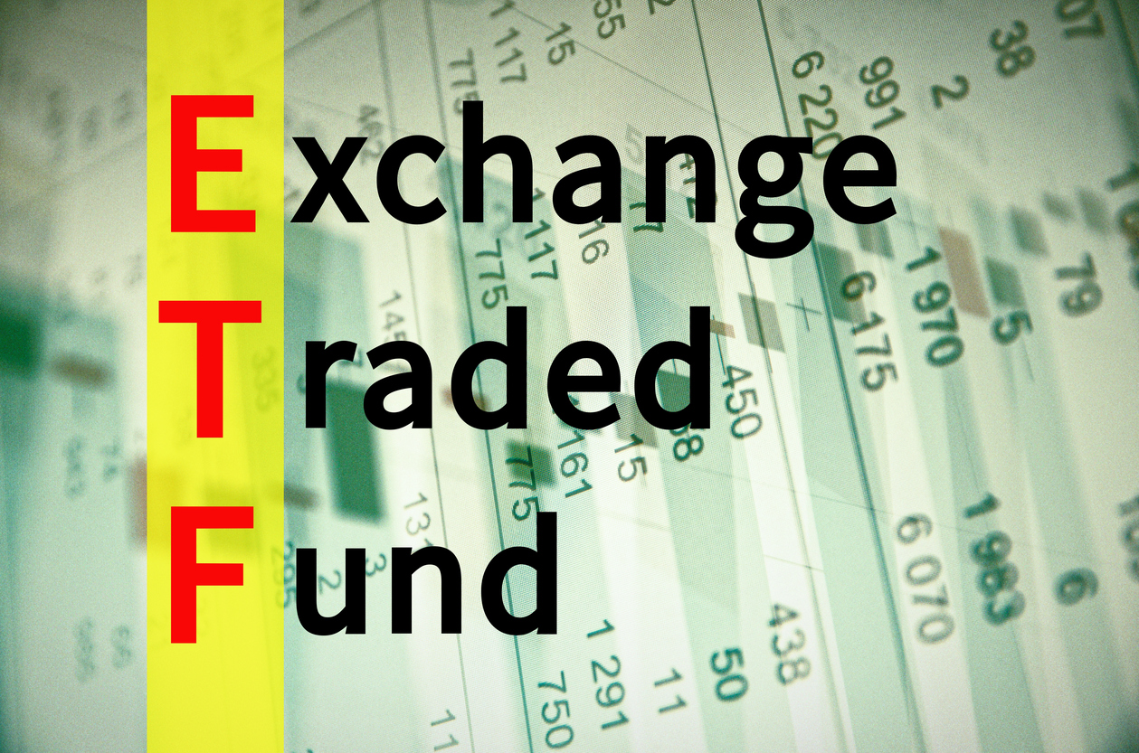 Business acronym ETF as Exchange-traded fund.