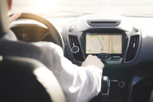 Driving a business vehicle that you lease with GPS